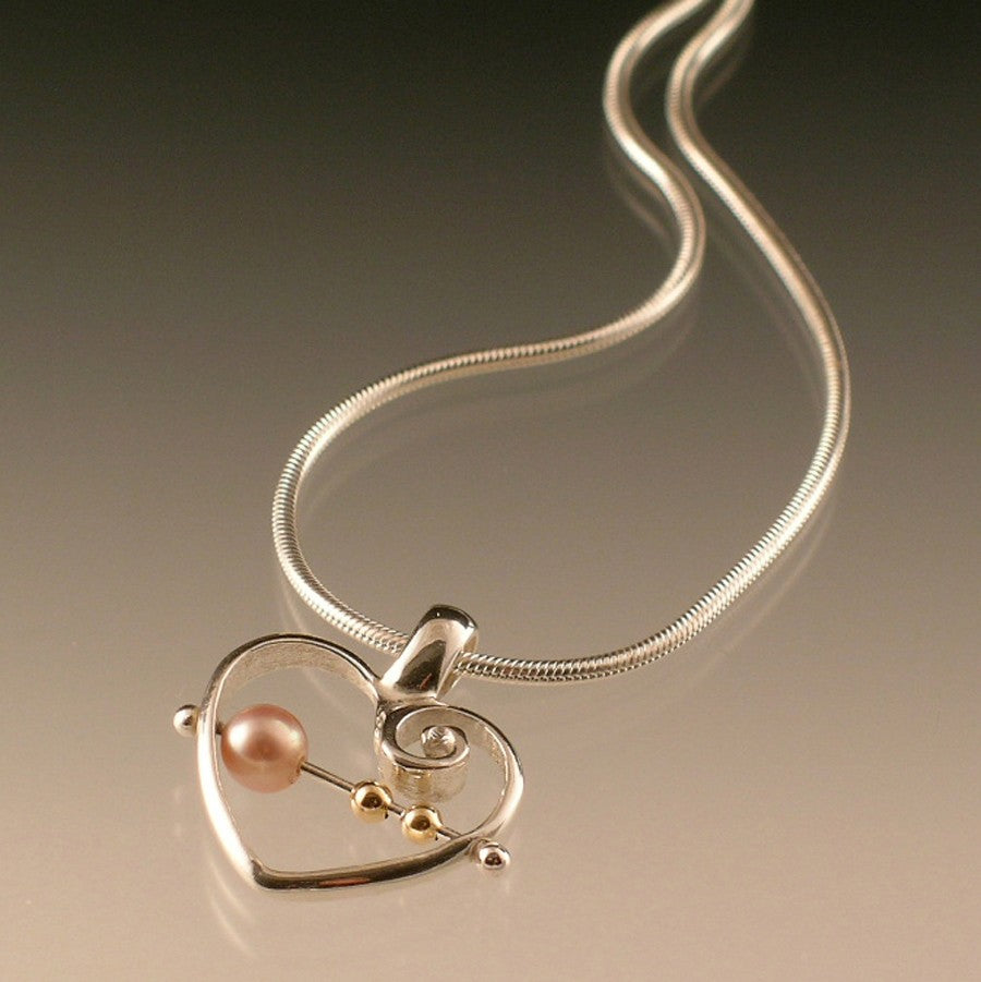 Original Forever Connected Heart Pendant - Many Hearts One Beat